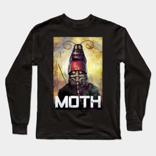 Gone With the Blastwave Moth - Messy version Long Sleeve T-Shirt